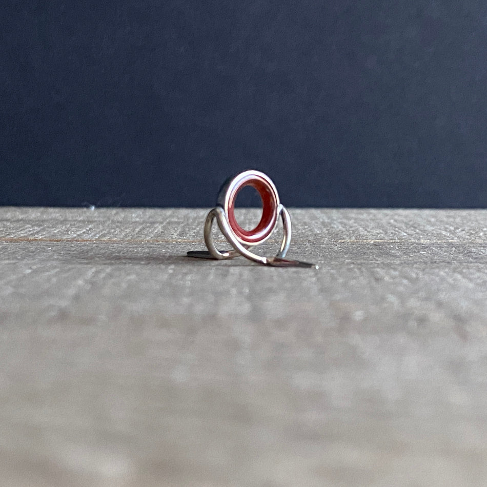 12mm Agate Stripping Guide - Fish On! Custom Rods