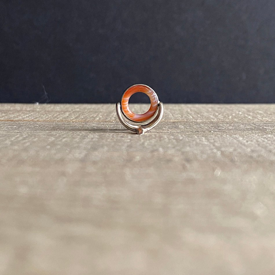 12mm Agate Stripping Guide - Fish On! Custom Rods