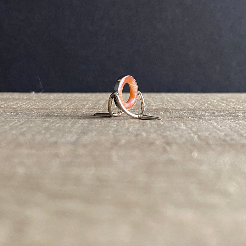 12mm Agate Stripping Guide - Fish On! Custom Rods