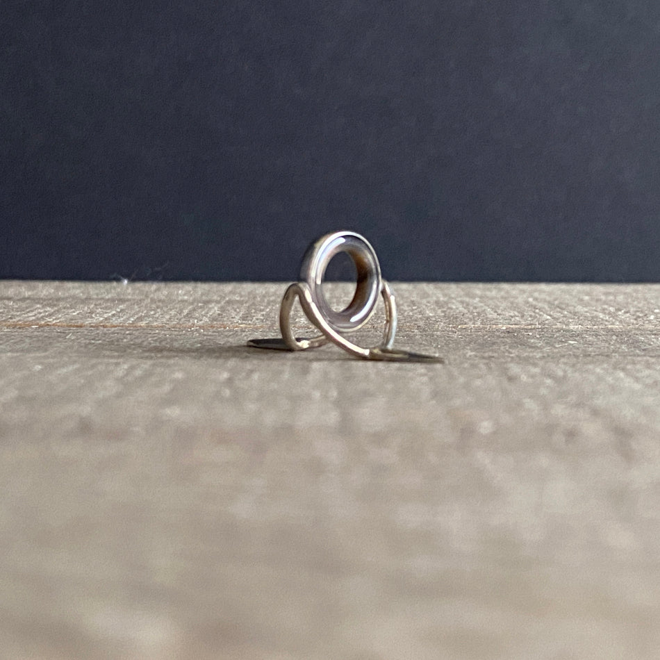 12mm Agate Stripping Guide - Fish On! Custom Rods