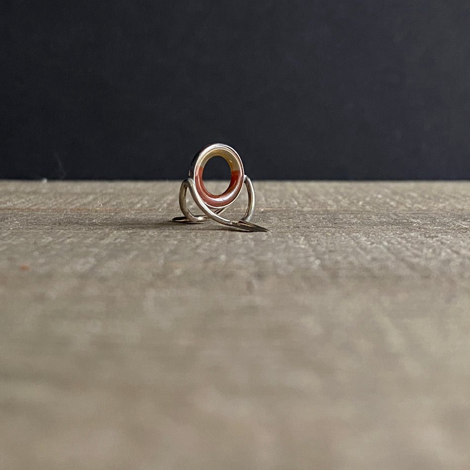 12mm Agate Stripping Guide - Fish On! Custom Rods