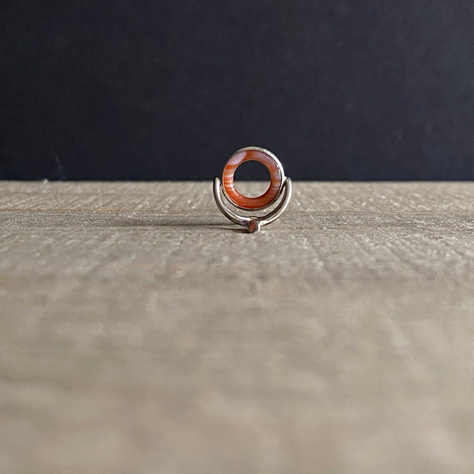 12mm Agate Stripping Guide - Fish On! Custom Rods