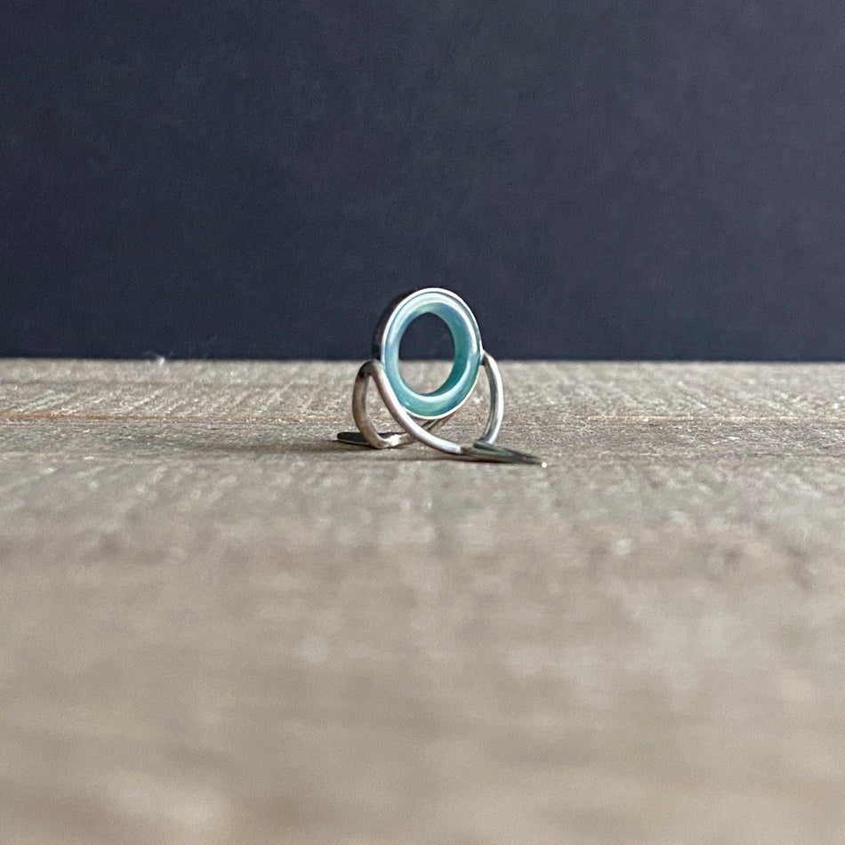 12mm Agate Stripping Guide - Fish On! Custom Rods