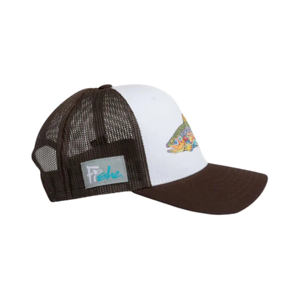 
                      
                        Unbound Brown Trucker Hat - Fish On! Custom Rods
                      
                    