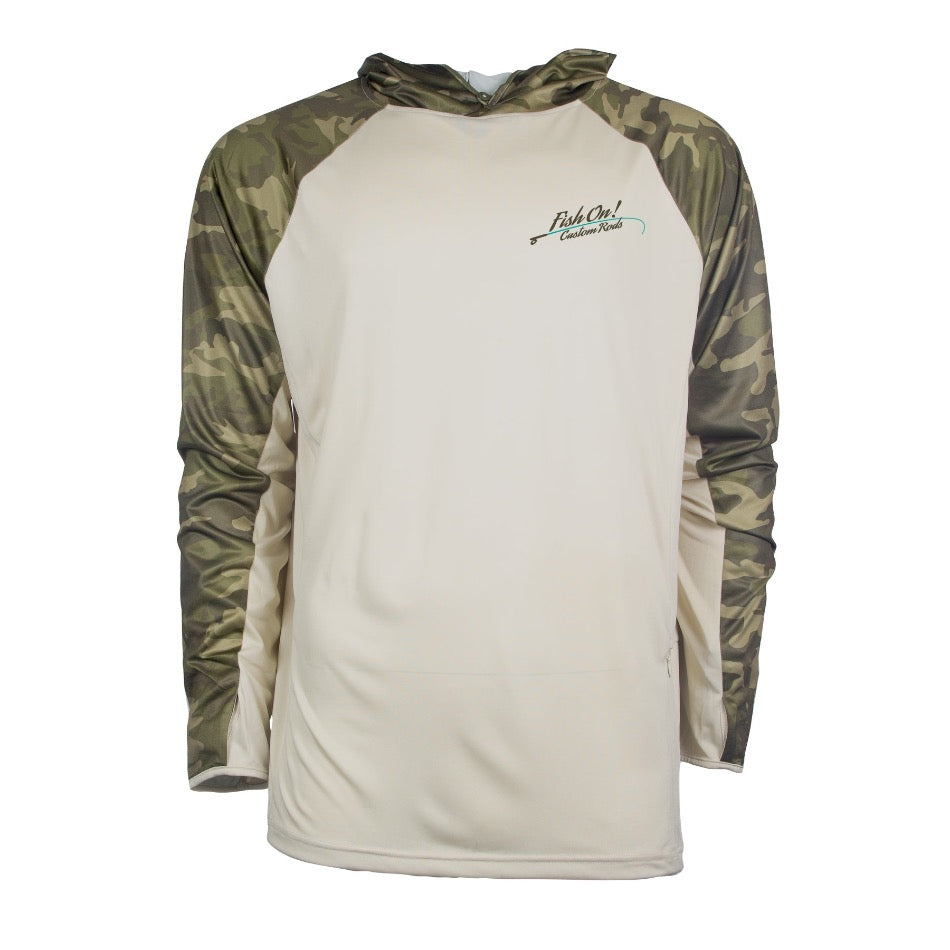 Performance Sun Hoodie Pro - Fish On! Custom Rods 