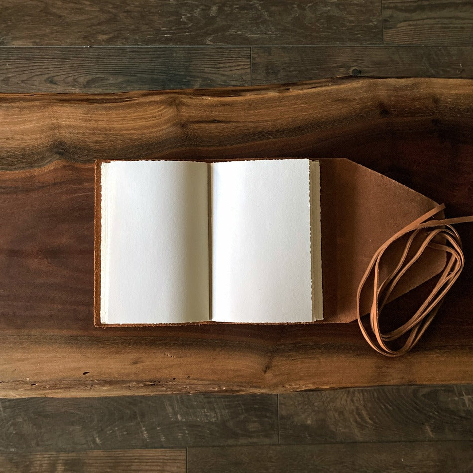 
                  
                    Messenger Leather Journal - Fish On! Custom Rods
                  
                
