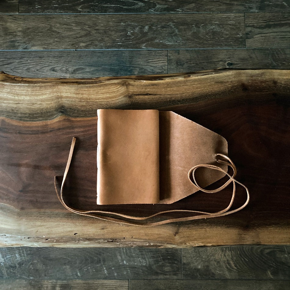 
                  
                    Messenger Leather Journal - Fish On! Custom Rods
                  
                