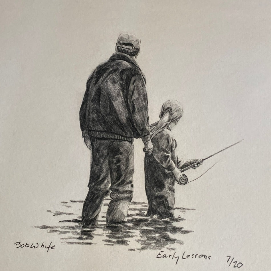 
                  
                    Early Lessons Print - Fish On! Custom Rods
                  
                