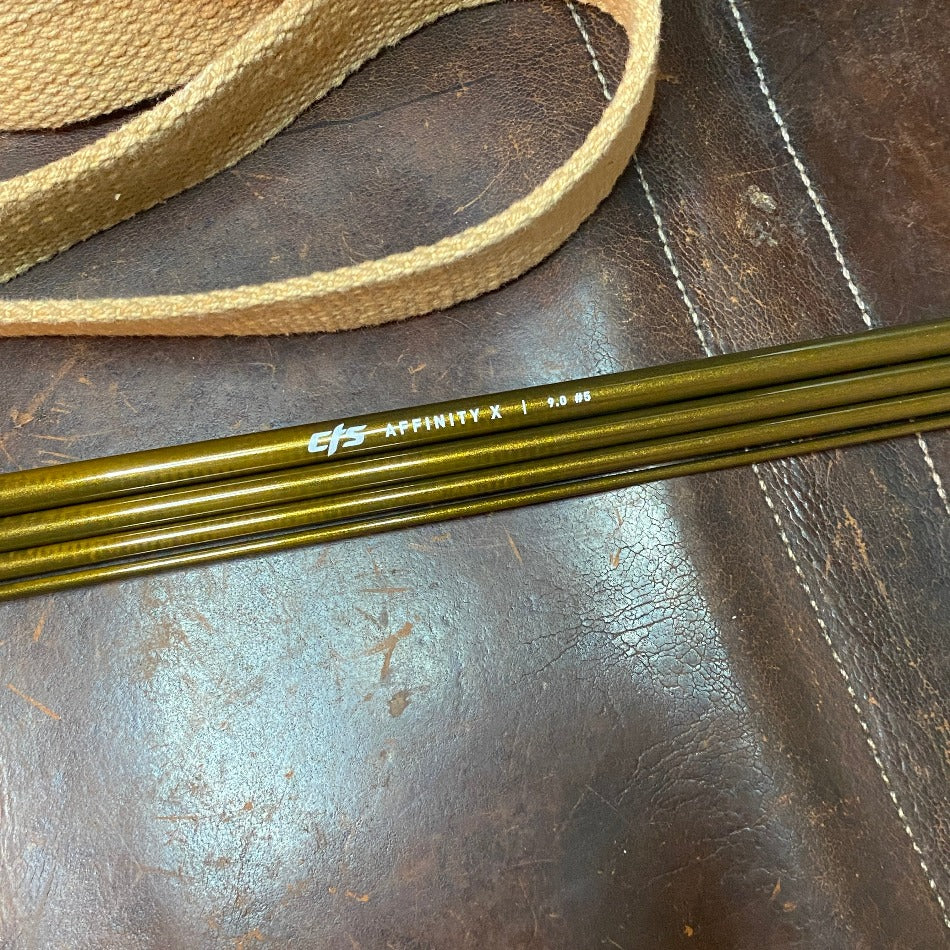 Affinity X Golden Brown 9' 5wt 4pc - Fish On! Custom Rods