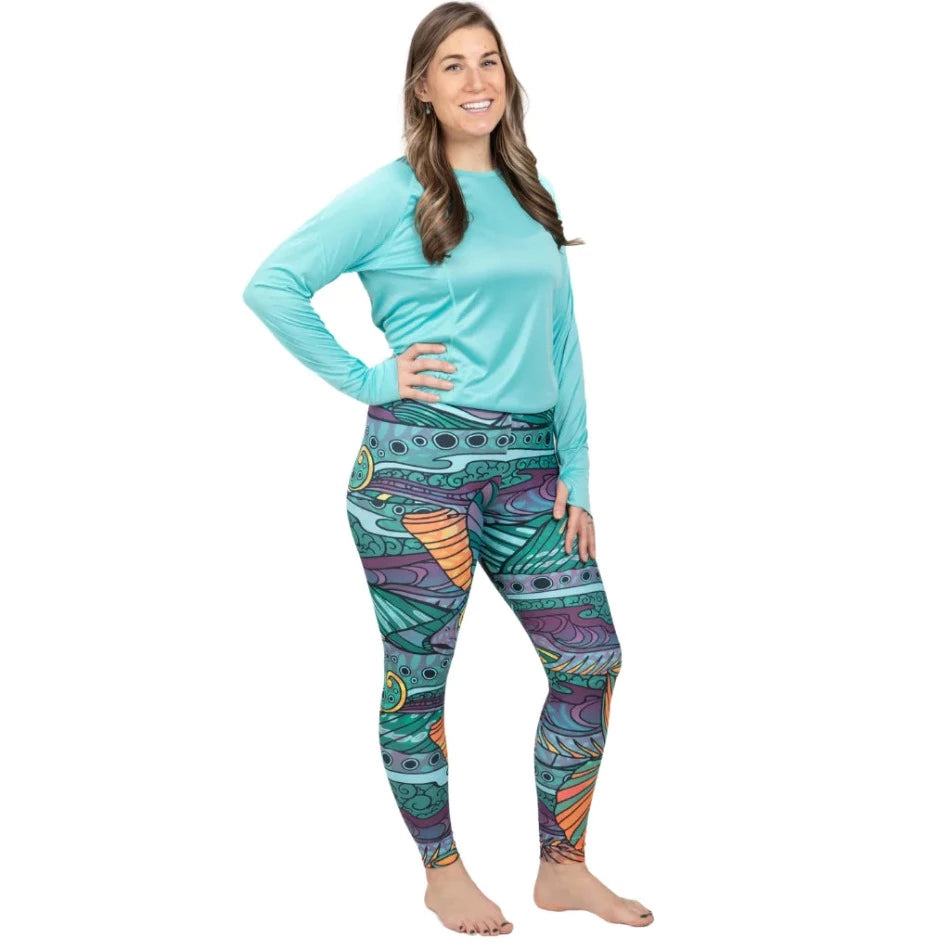 Groovy Grayling Signature Leggings - Fish On! Custom Rods