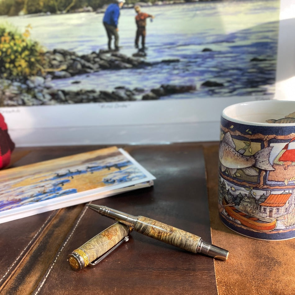 Majestic Junior Rollerball Pen - Fish On! Custom Rods