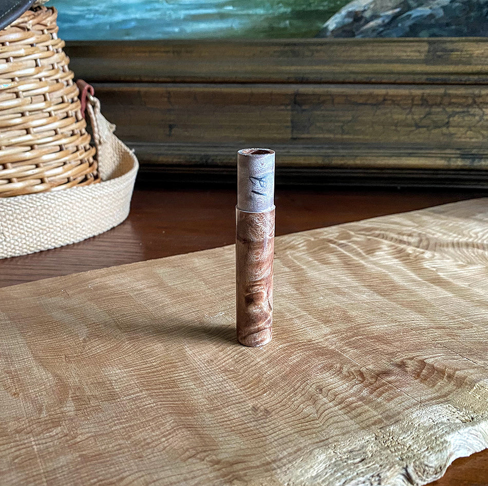 
                  
                    Maple Burl Reel Seat
                  
                