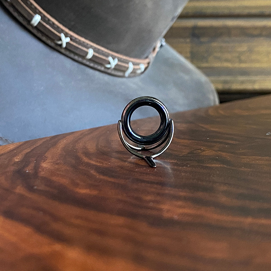 Agate Stripping Guides 16mm Black Nickel