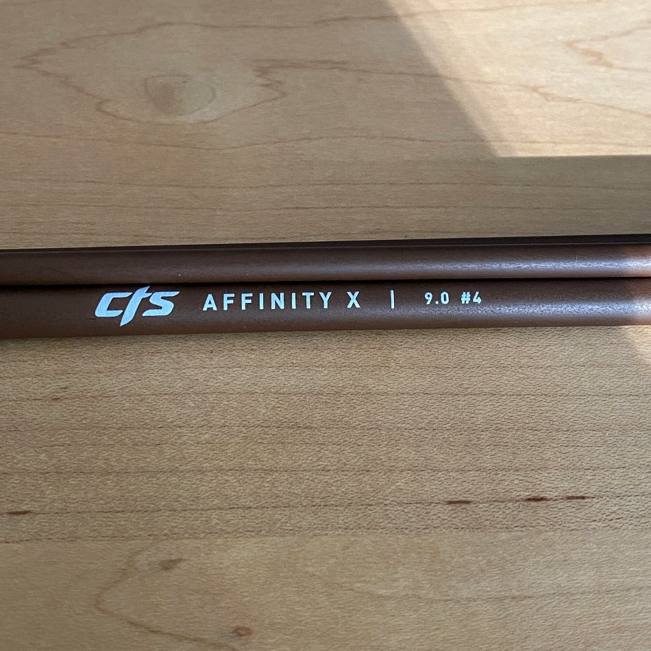 CTS Affinity X  Carbon Fly Rod - Fish On! Custom Rods