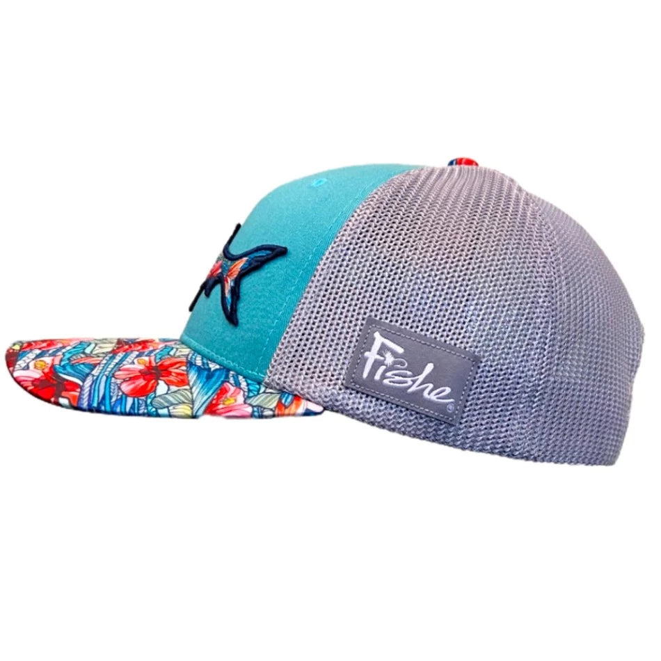 Beauty & The Bonefish Trucker Hat - Fish On! Custom Rods