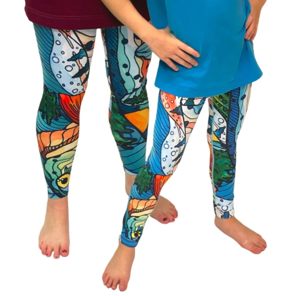 
                  
                    Mt. Cutty Signature Leggings - Kids - Fish On! Dress Code
                  
                