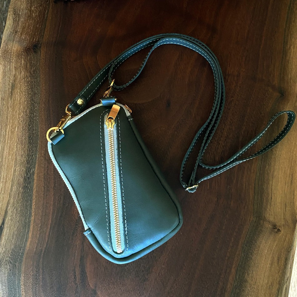 
                  
                    Route Small Leather Crossbody Bag - Outdoor! Dress Code
                  
                