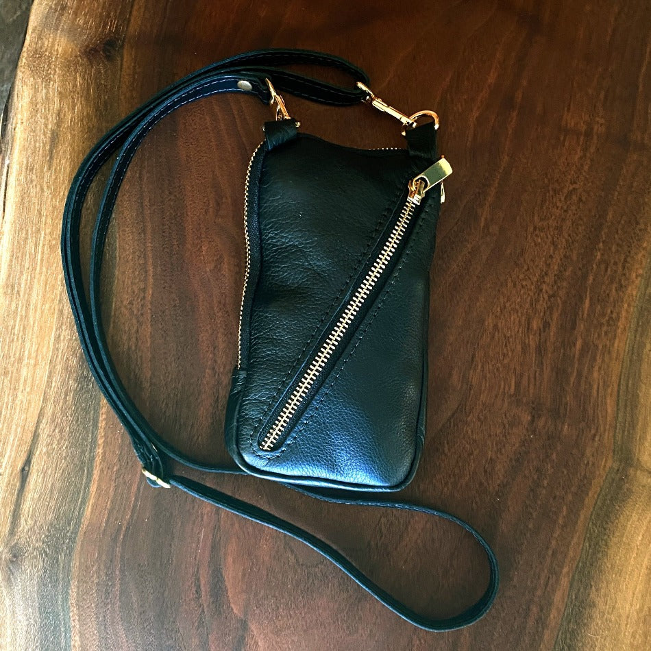 
                  
                    Route Small Leather Crossbody Bag - Outdoor! Dress Code
                  
                