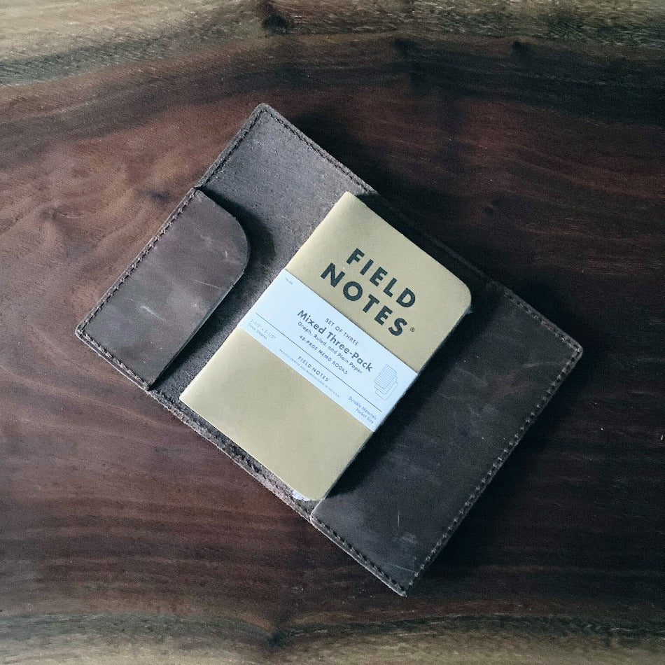 
                  
                    Field Leather Notebook - Fish On! Custom Rods
                  
                
