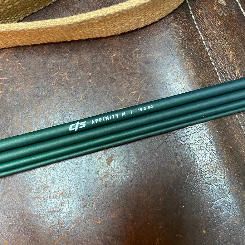 Affinity M 10’ 2 4pc Satin Green - Fish On! Custom Rods