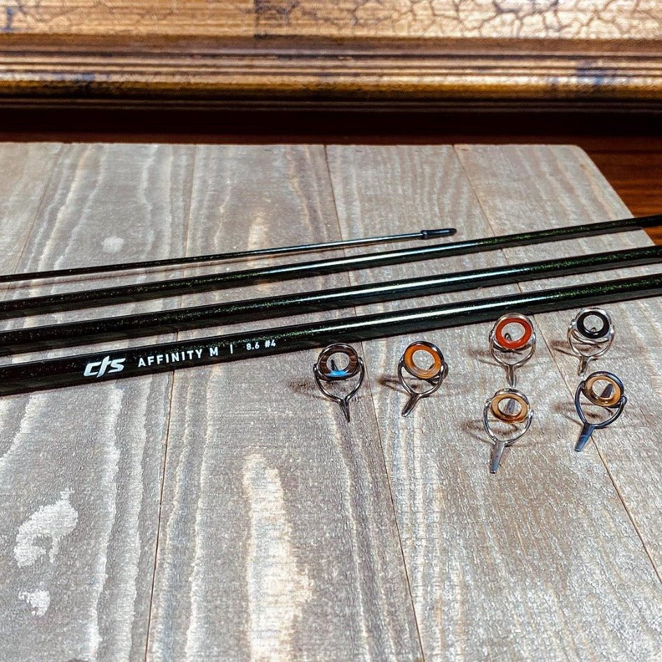 Affinity M Chameleon Green Gold Metallic 8’6” 4wt - Fish On! Custom Rods