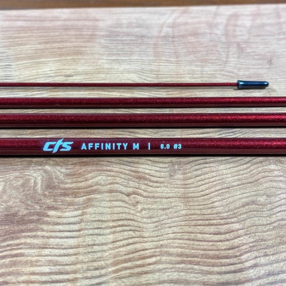 Affinity M Jewel 8’0” 3wt 4pc - Fish On! Custom Rods