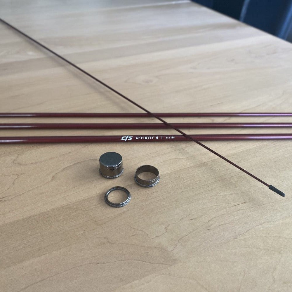Affinity M Jewel 8’ 6” 4wt 4pc - Fish On! Custom Rods