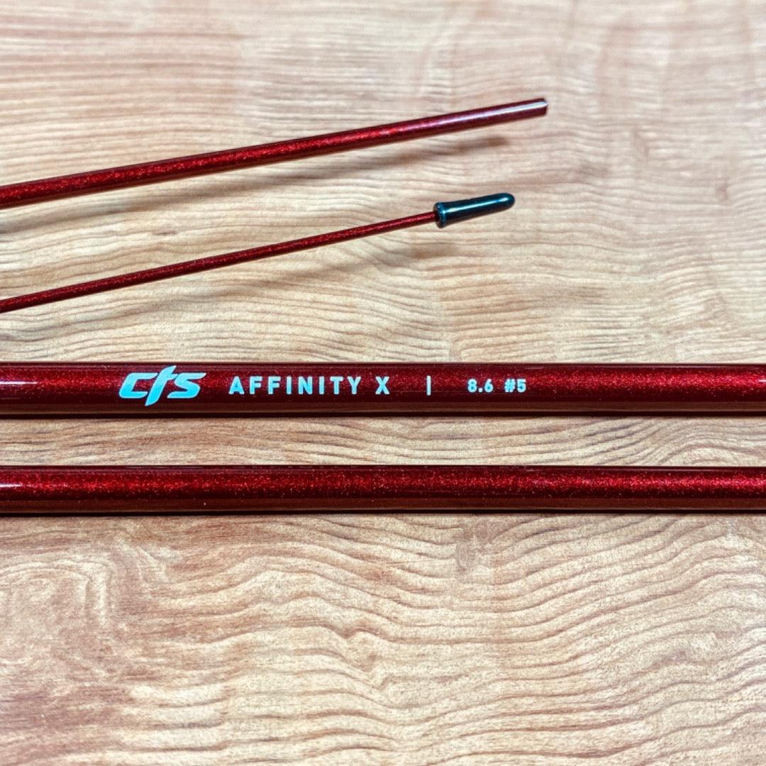 Affinity X Jewel Metallic 8'6" 5wt 4pc - Fish On! Custom Rods
