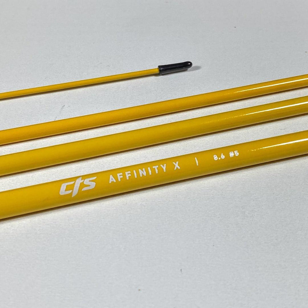 Affinity X Mississippi Gold 8’ 6” 5wt 4pc - Fish On! Custom Rods