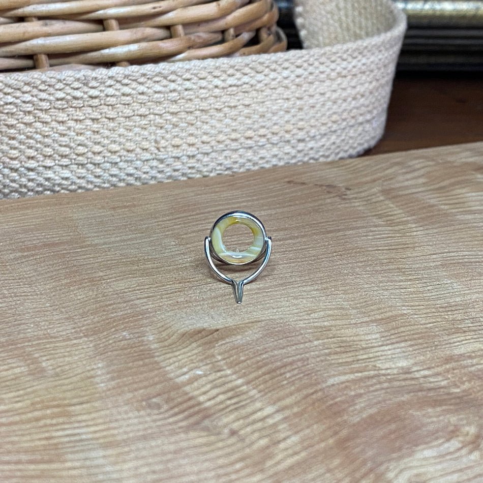 Agate Stripping Guide 12mm - Fish On! Custom Rods