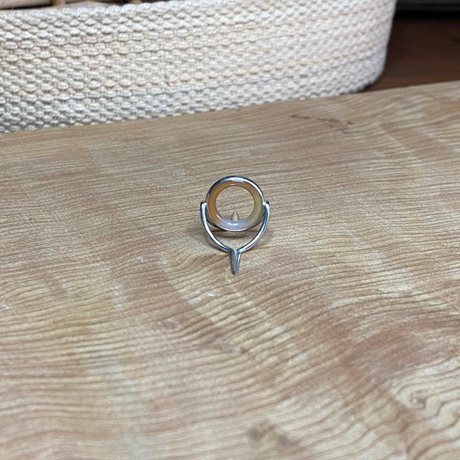 Agate Stripping Guide 12mm - Fish On! Custom Rods