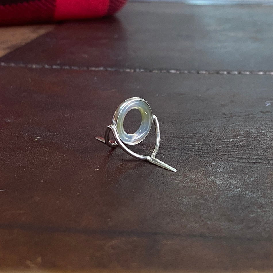 Agate Stripping Guide 12mm - Fish On! Custom Rods