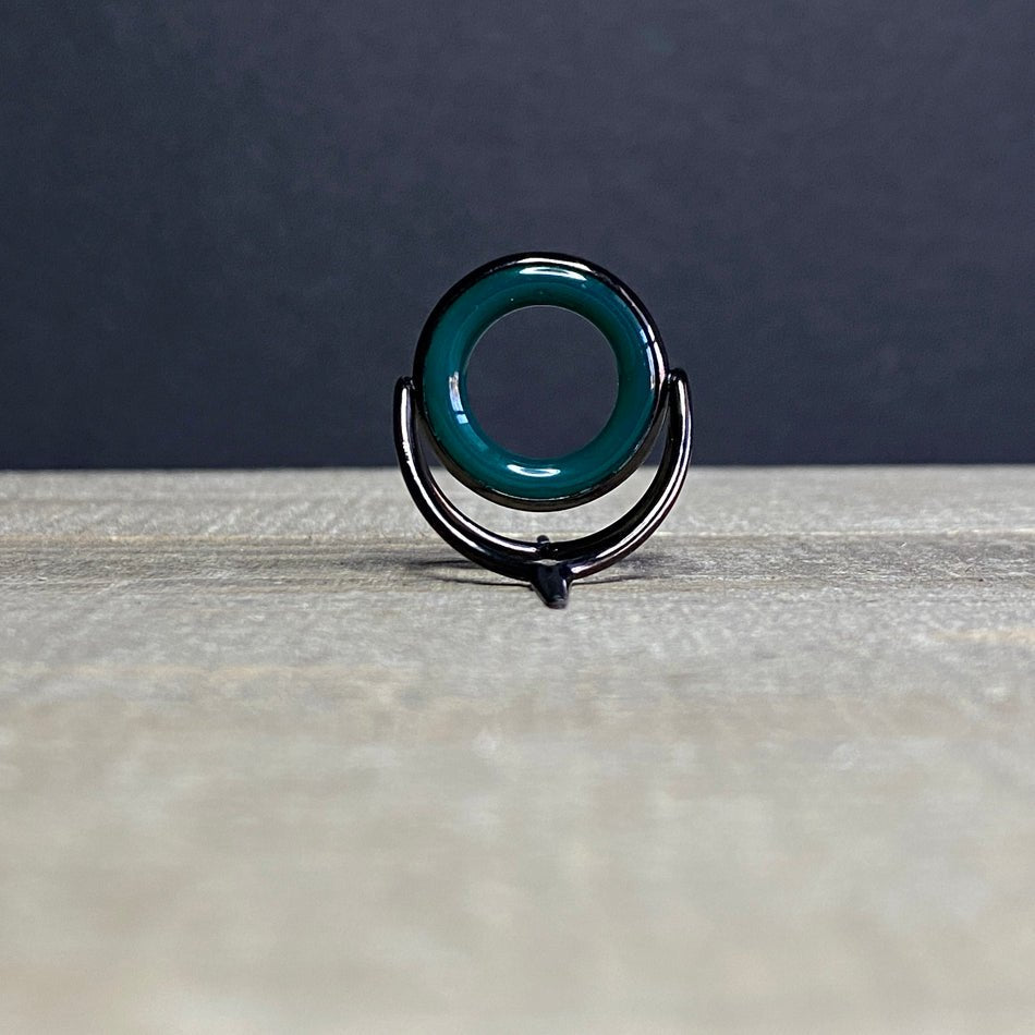 Agate Stripping Guide 20mm Black Nickel - Fish On! Custom Rods