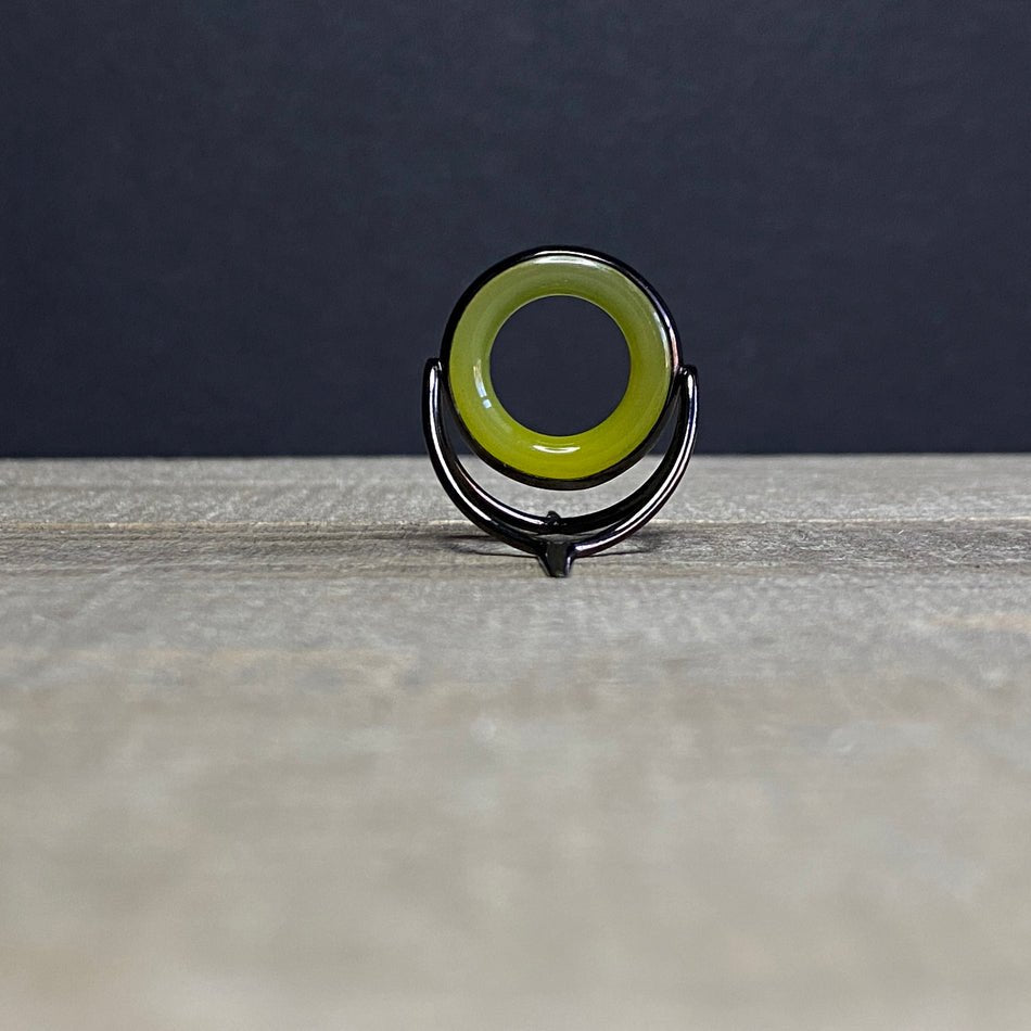 Agate Stripping Guide 20mm Black Nickel - Fish On! Custom Rods