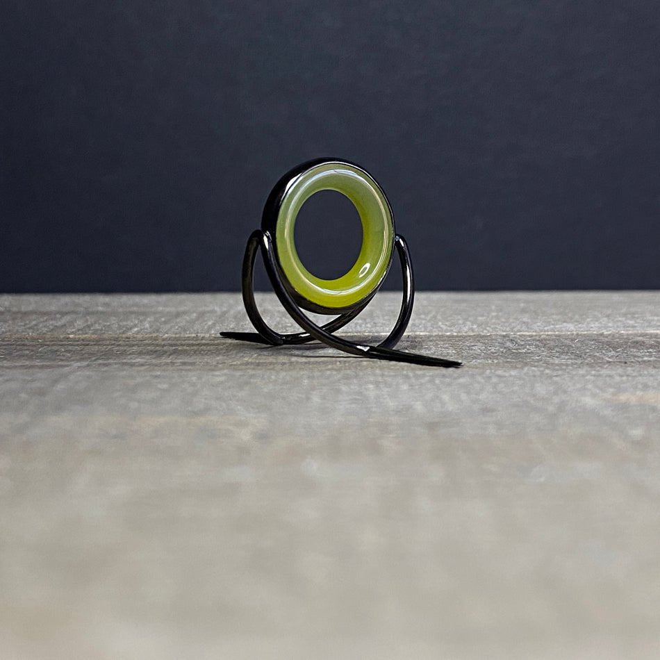 Agate Stripping Guide 20mm Black Nickel - Fish On! Custom Rods