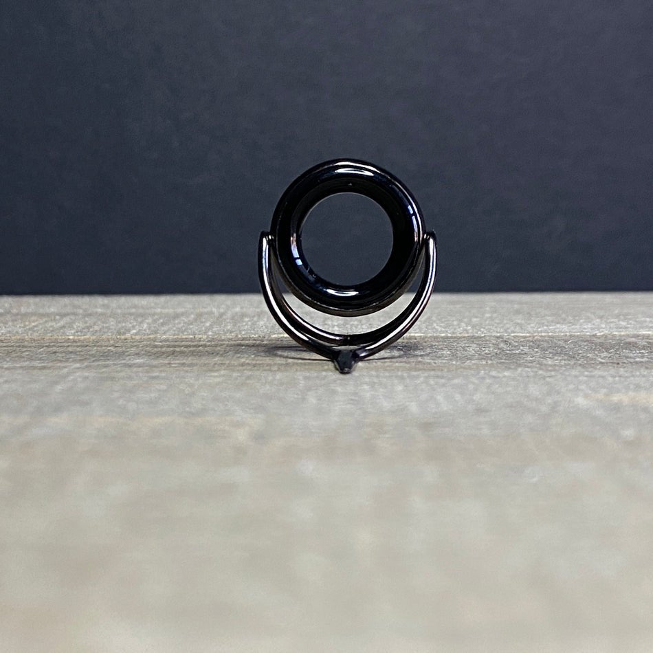 Agate Stripping Guide 20mm Black Nickel - Fish On! Custom Rods