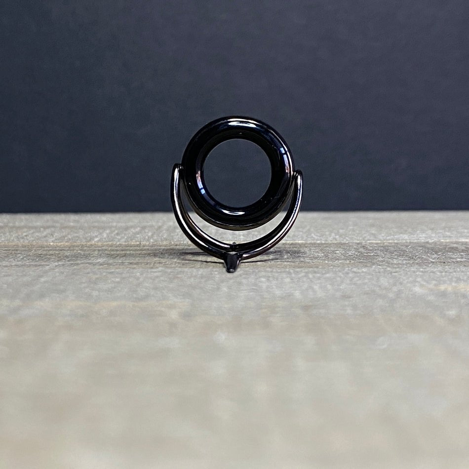 Agate Stripping Guide 20mm Black Nickel - Fish On! Custom Rods