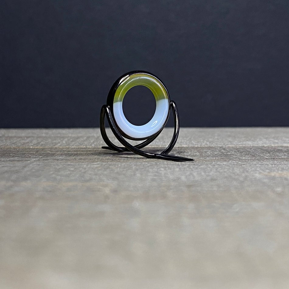 Agate Stripping Guide 20mm Black Nickel - Fish On! Custom Rods