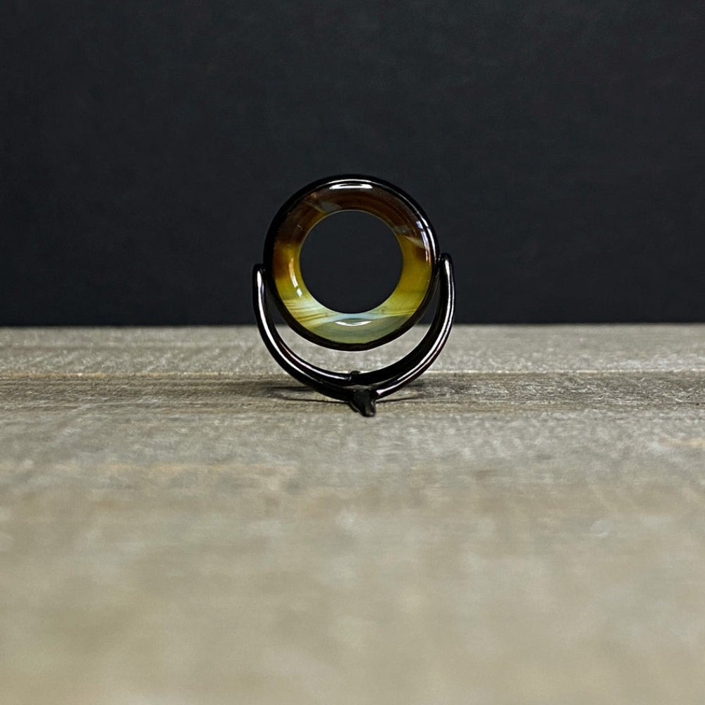 Agate Stripping Guide 20mm Black Nickel - Fish On! Custom Rods