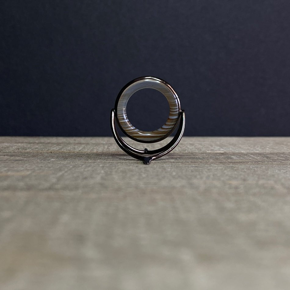 Agate Stripping Guide 24mm Black Nickel - Fish On! Custom Rods