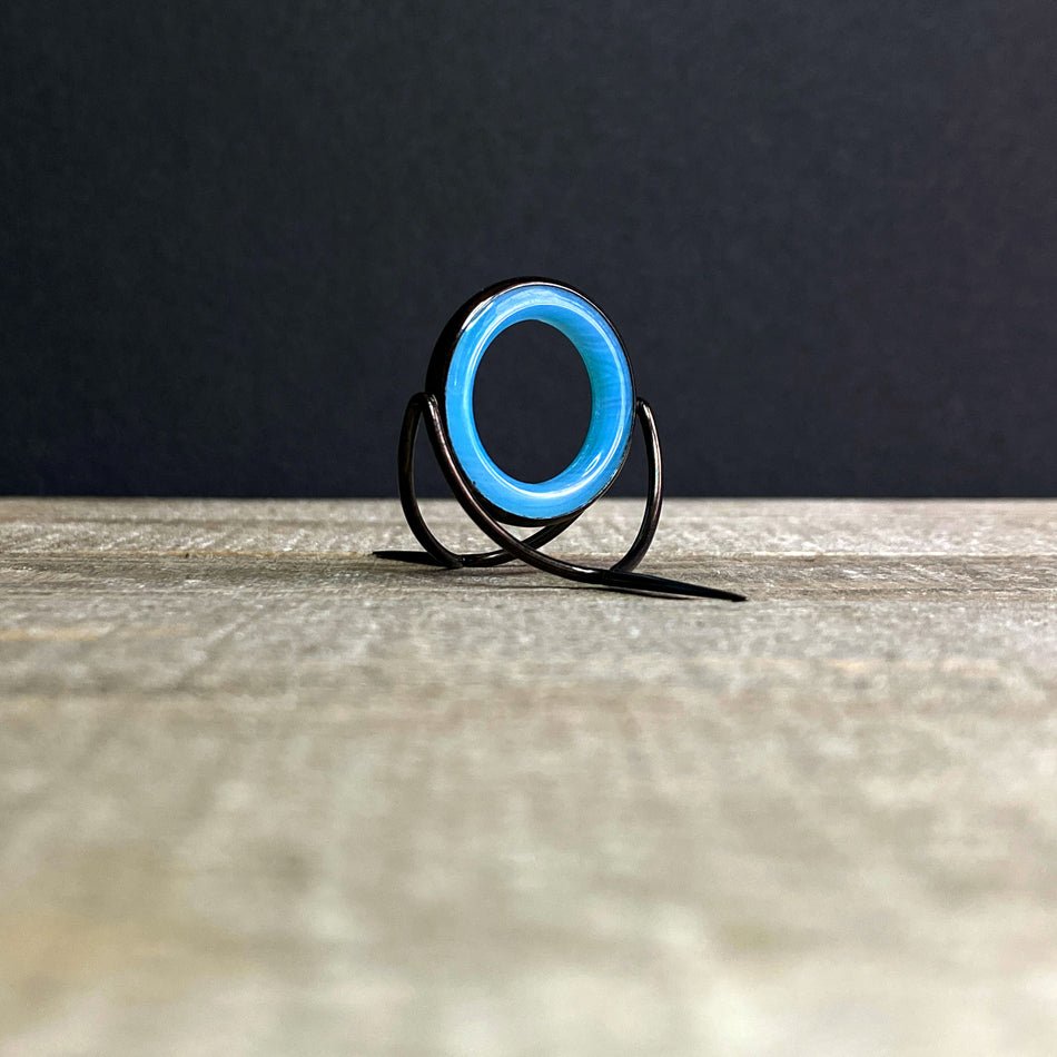 Agate Stripping Guide 24mm Black Nickel - Fish On! Custom Rods