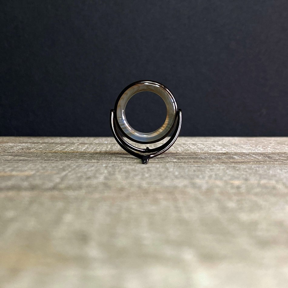 Agate Stripping Guide 24mm Black Nickel - Fish On! Custom Rods