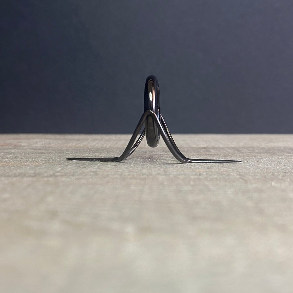 Agate Stripping Guide 24mm Black Nickel - Fish On! Custom Rods