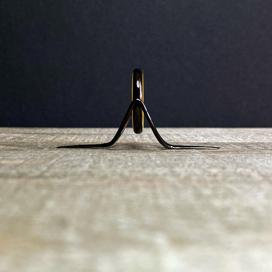 Agate Stripping Guide 24mm Black Nickel - Fish On! Custom Rods