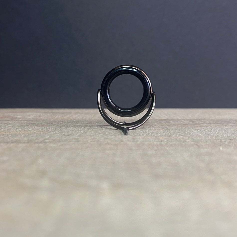 Agate Stripping Guide 24mm Black Nickel - Fish On! Custom Rods