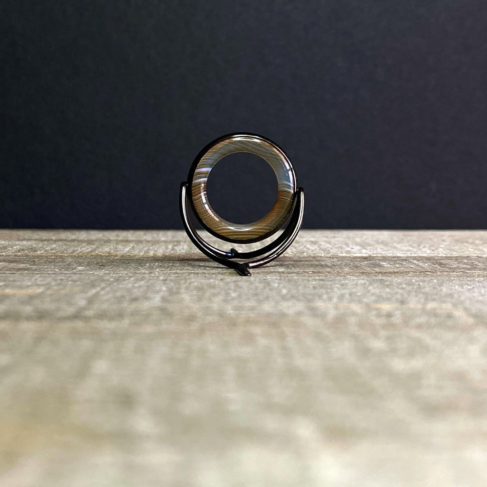 Agate Stripping Guide 24mm Black Nickel - Fish On! Custom Rods