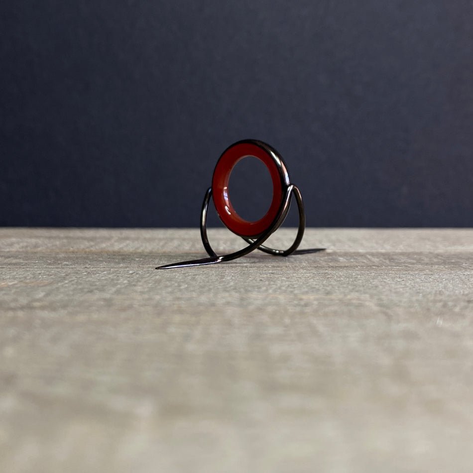 Agate Stripping Guide 24mm Black Nickel - Fish On! Custom Rods