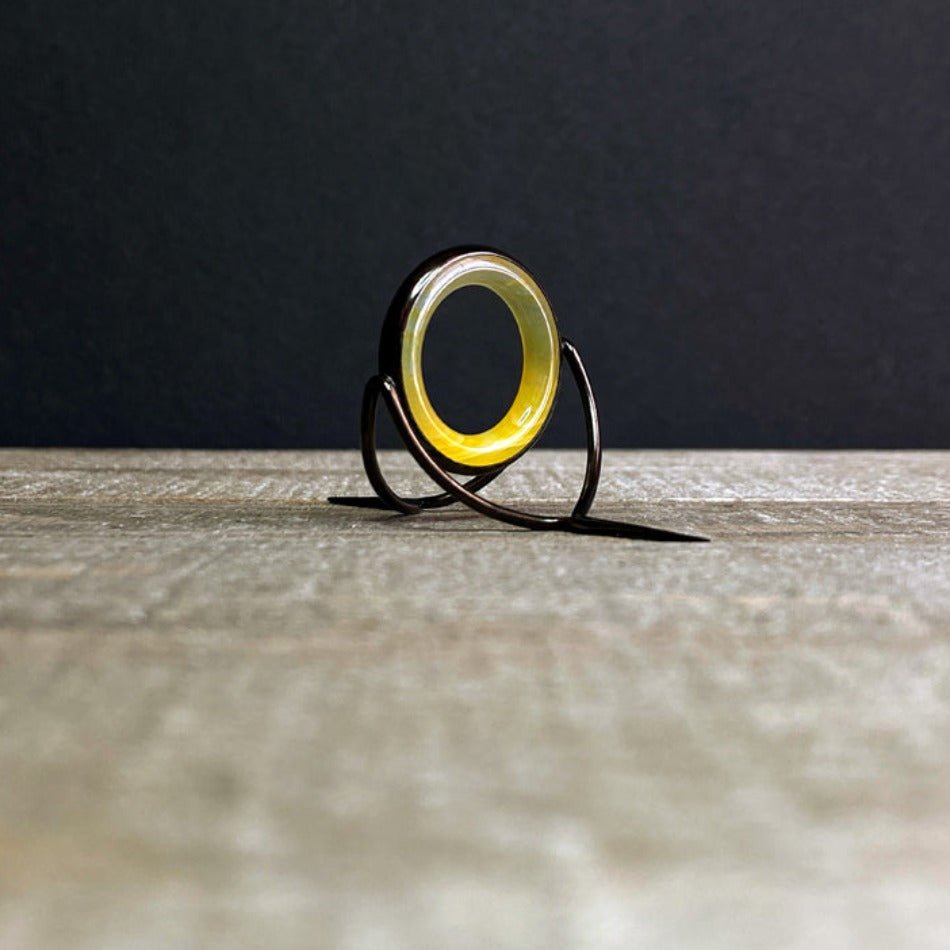 Agate Stripping Guide 24mm Black Nickel - Fish On! Custom Rods