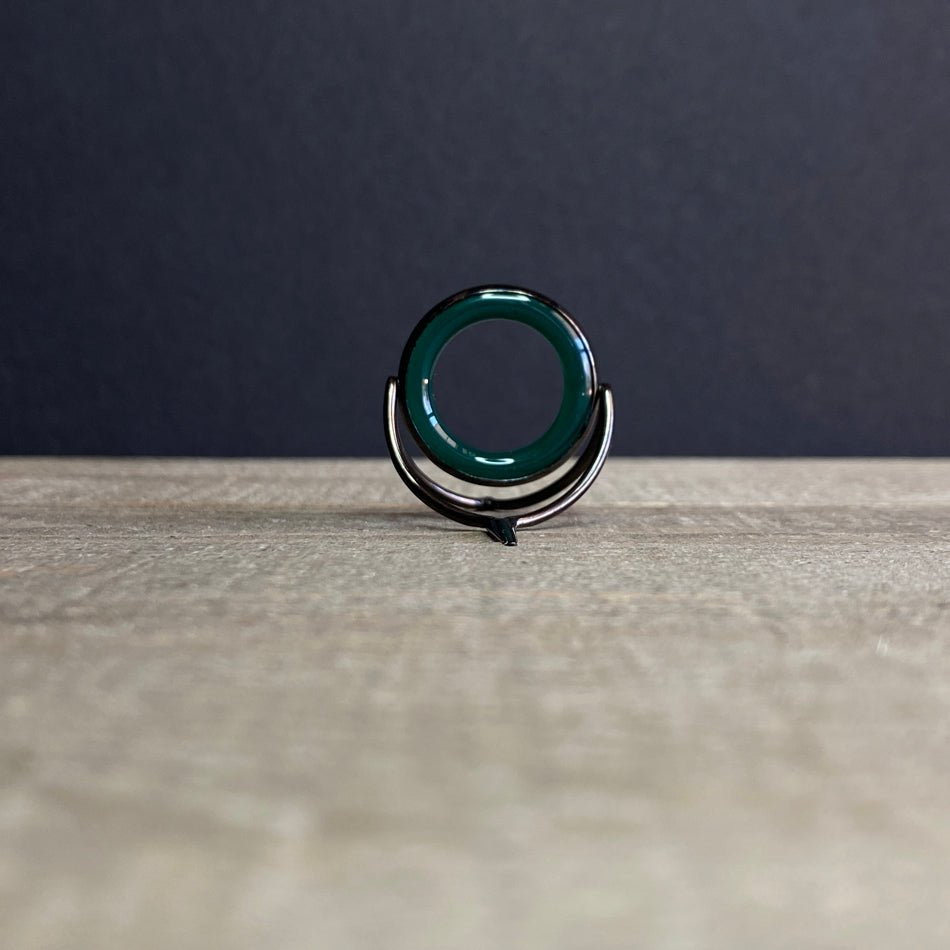 Agate Stripping Guide 24mm Black Nickel - Fish On! Custom Rods