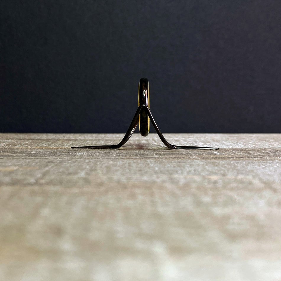 Agate Stripping Guide 24mm Black Nickel - Fish On! Custom Rods